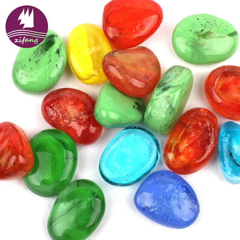 Garden Decoration Colorful Stone Buy Decorative Colored Glass Stones