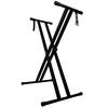 Wholesale high quality Double X frame keyboard stand Musical instruments custom keyboard stands GH-532
