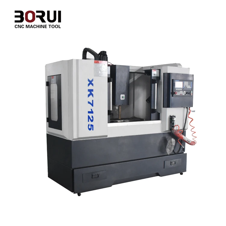 Xk7125 Borui Brand Small Cnc Mill Milling Machine Metal 240v - Buy ...