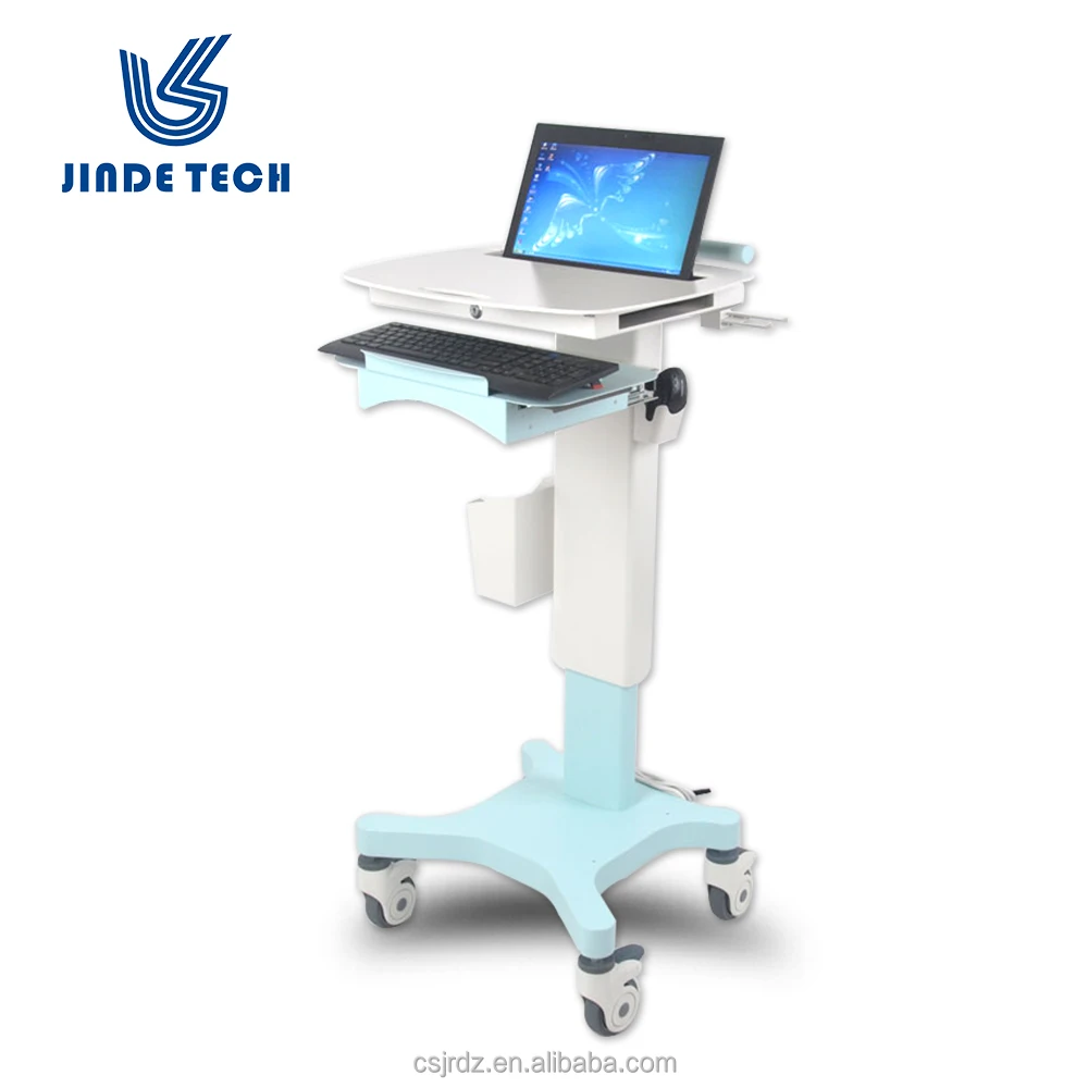
Moving medical workstation cart 