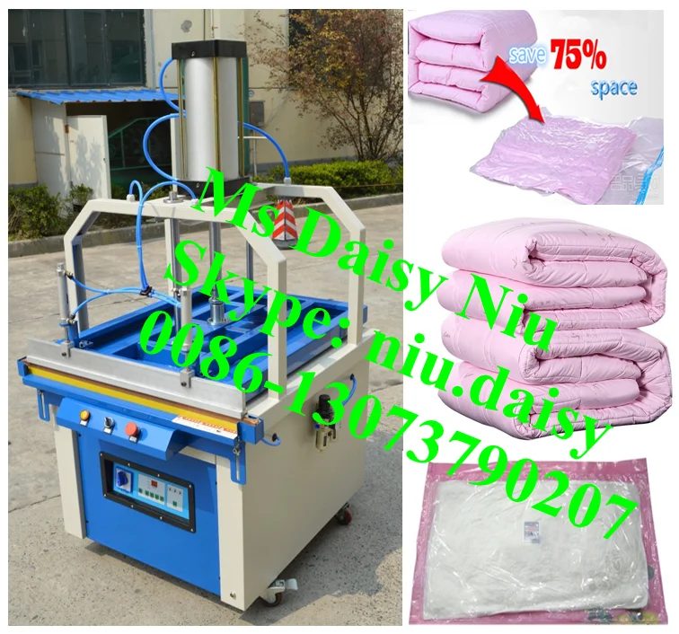 fluffy Clothes Press Packing Machine 