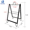 Billboard advertising shelf poster frame display stand