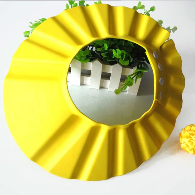 2015 Hot Adjustable EVA Soft Baby Shampoo Shower Cap Baby Care Bath Protection For Kid