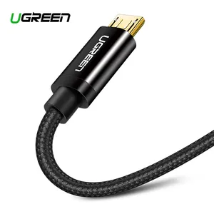 Ugreen Micro USB Cable 2.4A Nylon Fast Charge USB Data Cable for Samsung Xiaomi LG Tablet Android Mobile Phone USB Charging Cord