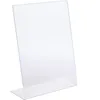 Beautiful Displays Acrylic 8.5 x 11 Slanted Sign Holders Sign Display