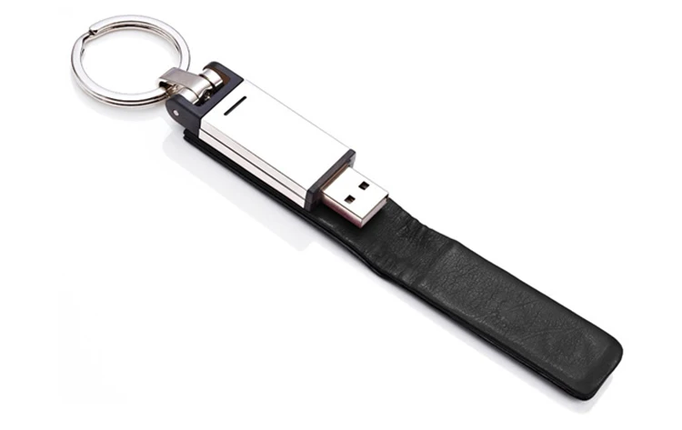 classic leather shell usb memory stick, custom large capacity usb flash drive for promotion - ANKUX.COM