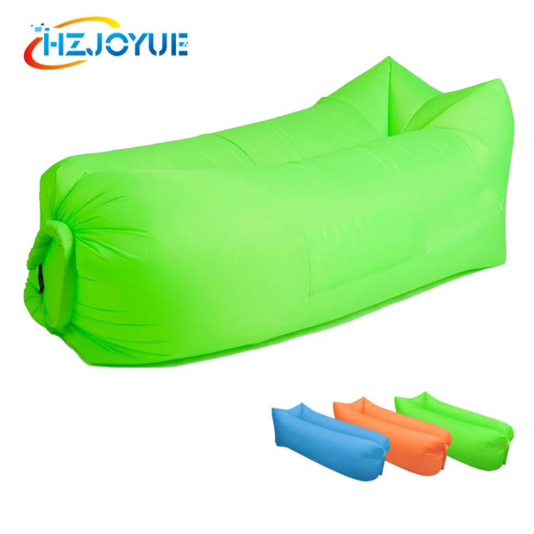 

Fast inflatable traveling air sleeping and camping beach lounger lazy sofa bag, Muti -color lazy lounger