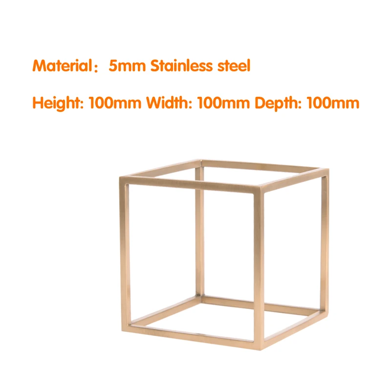 rectangular display cube