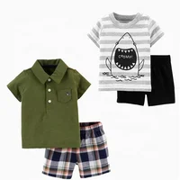 

Baby Boys Fashionable short t-shirts and shorts clothes set