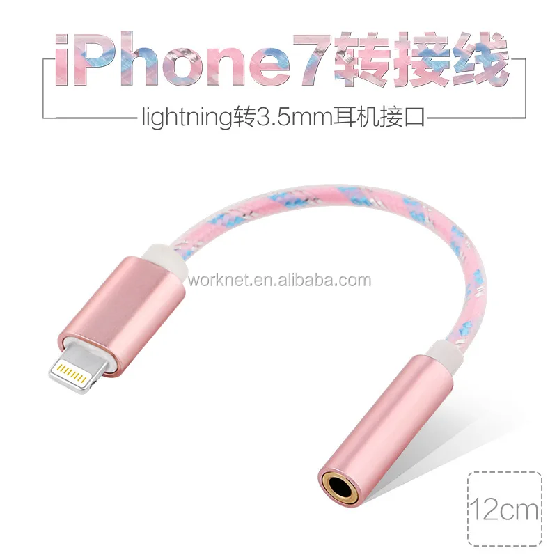Lightningg To 3.5 Mm Headphone Jack Adapter For Iphone 13 12 Pro Max 3.