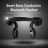 

New Coming Bets Quality Smart Bone conduction Headset Stereo bluetooth wireless earphone for all smart phone