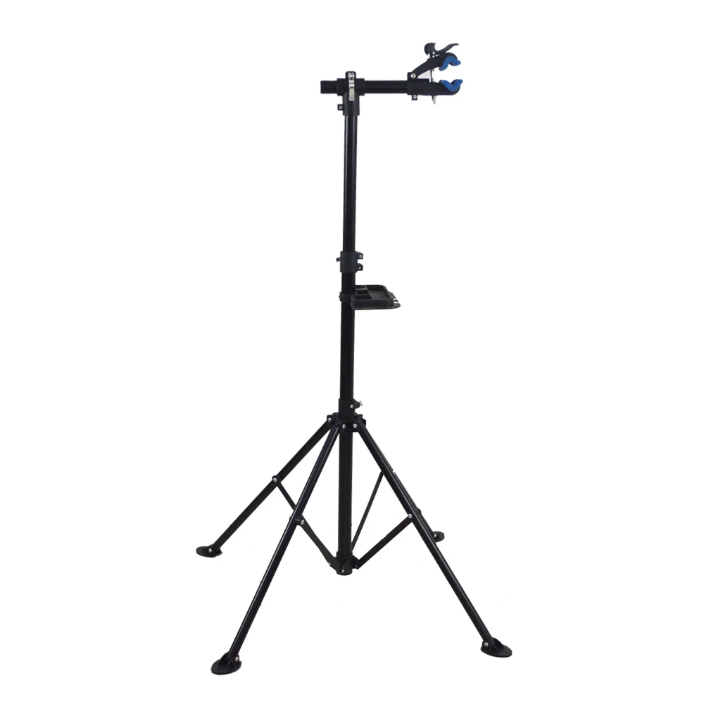 

Quick release folding bike rack bicycle repair stand maintenance workstand, Balck