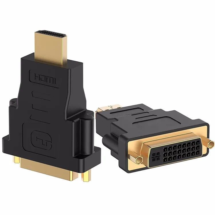 hdmi 至 dvi 镀金 1080 p hdmi 高清电视至 dvi (男至女) 适配器转换