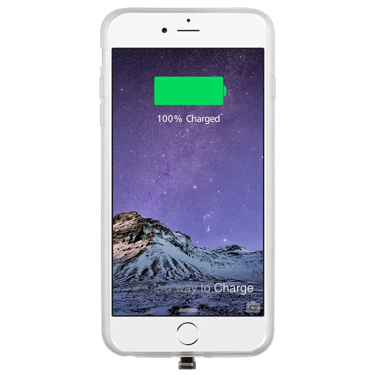 

Cell phone fast charging back cover universal Qi wireless charger receiver case for iphone 6/6s/7/7plus, Black/golden/silver/rose golden