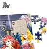 Vibrant fantastic color jigsaw animation puzzle Includes a border frame to help you get started, fits finished puzzle