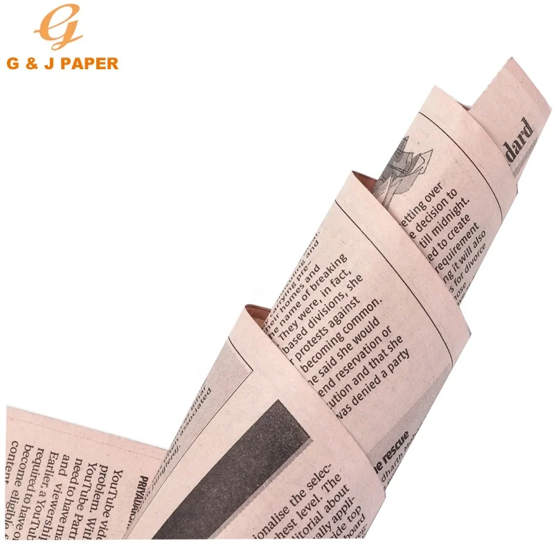
The Cheapest Colour Ream Packing Standard Newsprint Paper 45gsm 