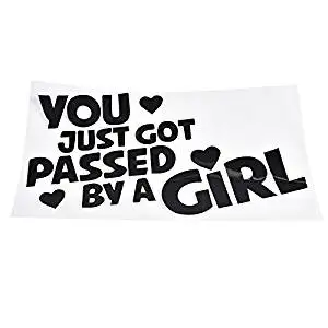 If i just passed you on the right Funny vinyl decal sticker