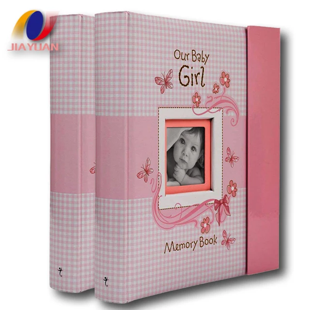 
Custom print Baby memory book printing hardback book printing 