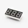China numeric led display manufacturer 0.56 inch 3 digit 7 segment display super red