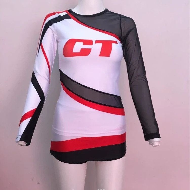 Youth Mesh Cheer Uniforms,Skorts Cheerleading Uniforms Wholesale White