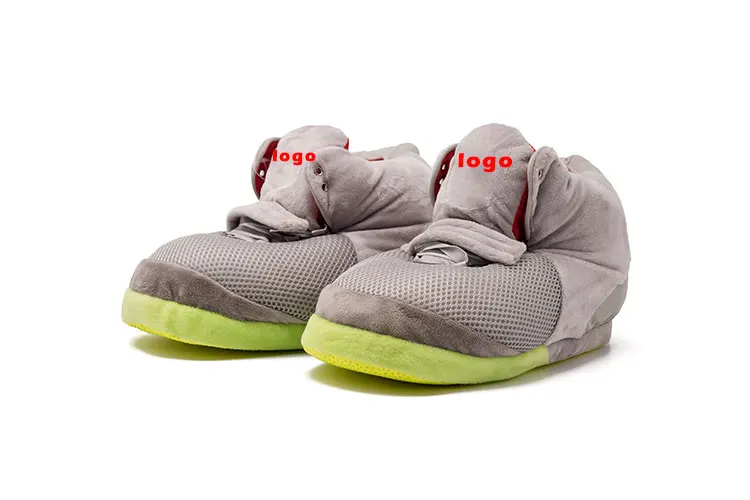 big slippers yeezys