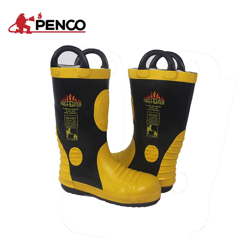 Safety Shoes Fire Fighting Boots For Protection Buy Fire Resistant