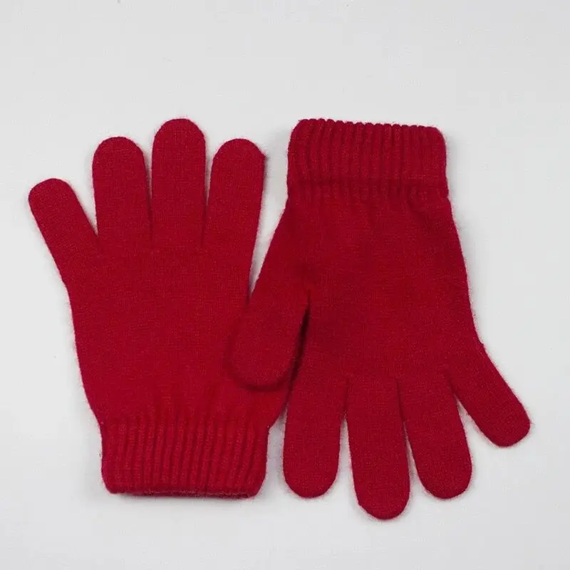 
unisex winter warmer magic knitted acrylic glove 