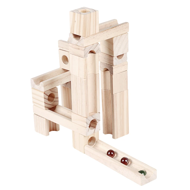 wooden construction blocks