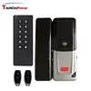 MD2 Battery Powered No Need Drill Holes 433MHz Wireless Smart Glass Door Lock