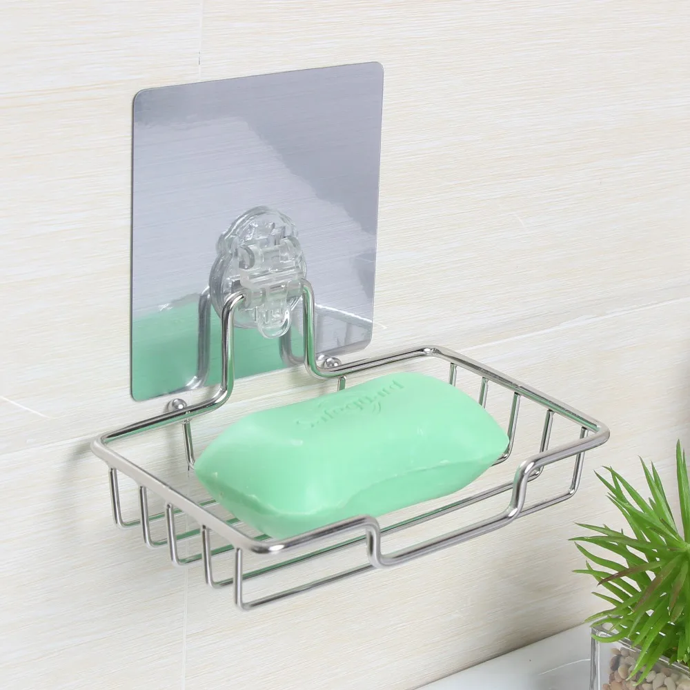 

High Quality No Nailling Stainless Steel Soap Case Holder, N/a