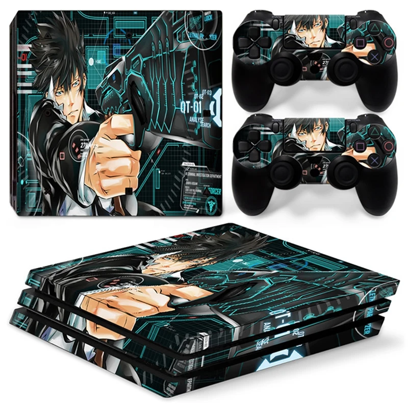 

PVC Gamepad Skin Sticker Console Decal for PS4 Pro, As your request