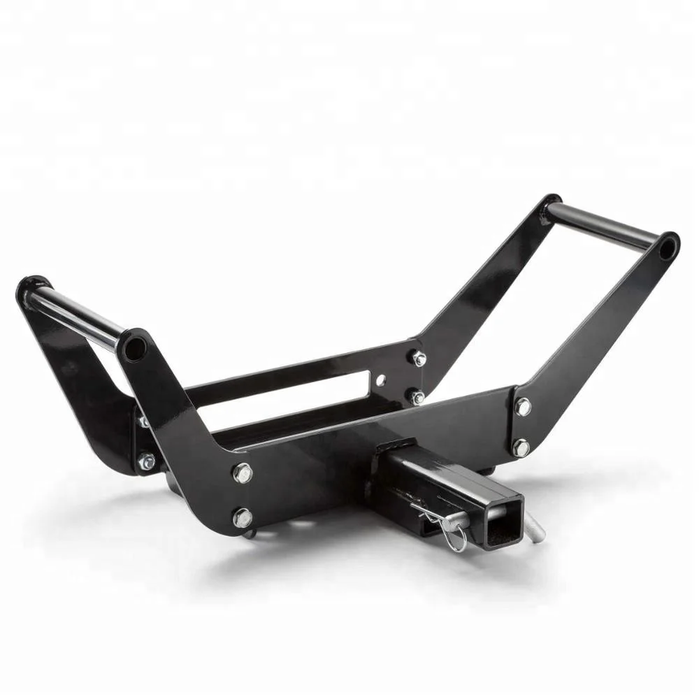 Foldable Winch Mounting Plate Cradle Mount Kit For 2'' Hitch Receiver 4wd Suv Buy Foldable