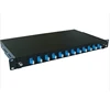 Provide SC LC FC duplex adapter rack mount sliding 12 port fiber optic patch panel