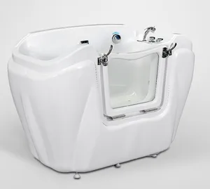 pet spa bathtubs supplies dog grooming tub fiberglass dog bathing tub