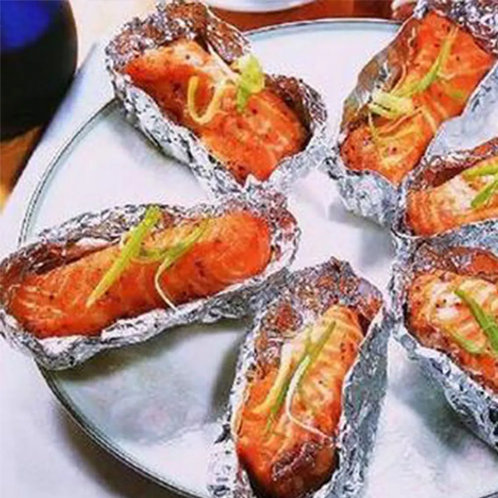 
Manufacturer promotional aluminium foil roll on sell foil container 