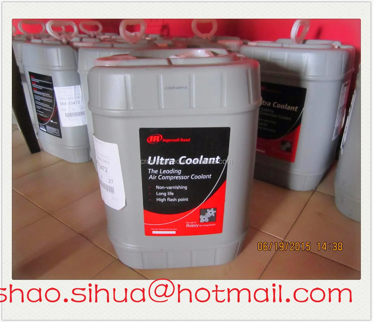 Ingersoll Rand Ultra Coolant, 5L, 10W-20| Alibaba.com