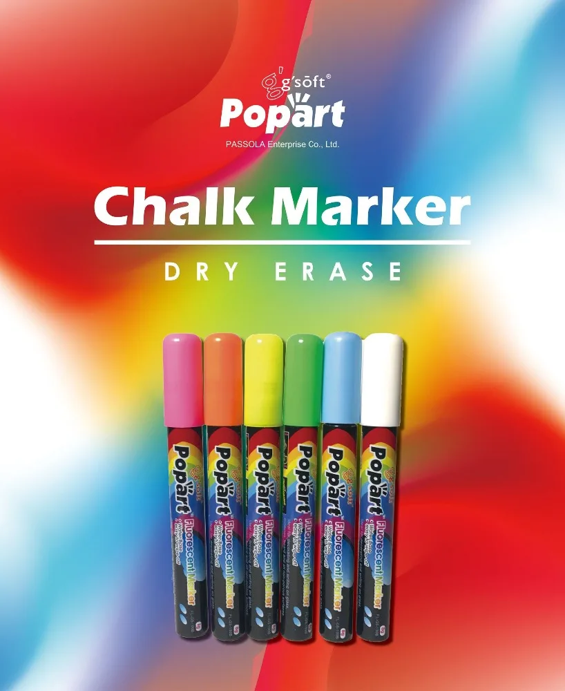 

Wet erase ink Best X'mas decoration 4.5 MM Window Chalk marker