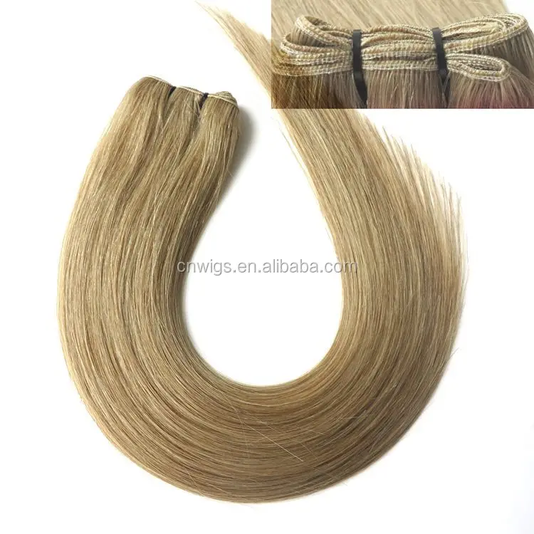 

(Color #8/613, 100gram/piece) XUCHANG HARMONY 3 Pieces 22inch Cuticle Intact virgin remy human hair weaving tangle free no shed