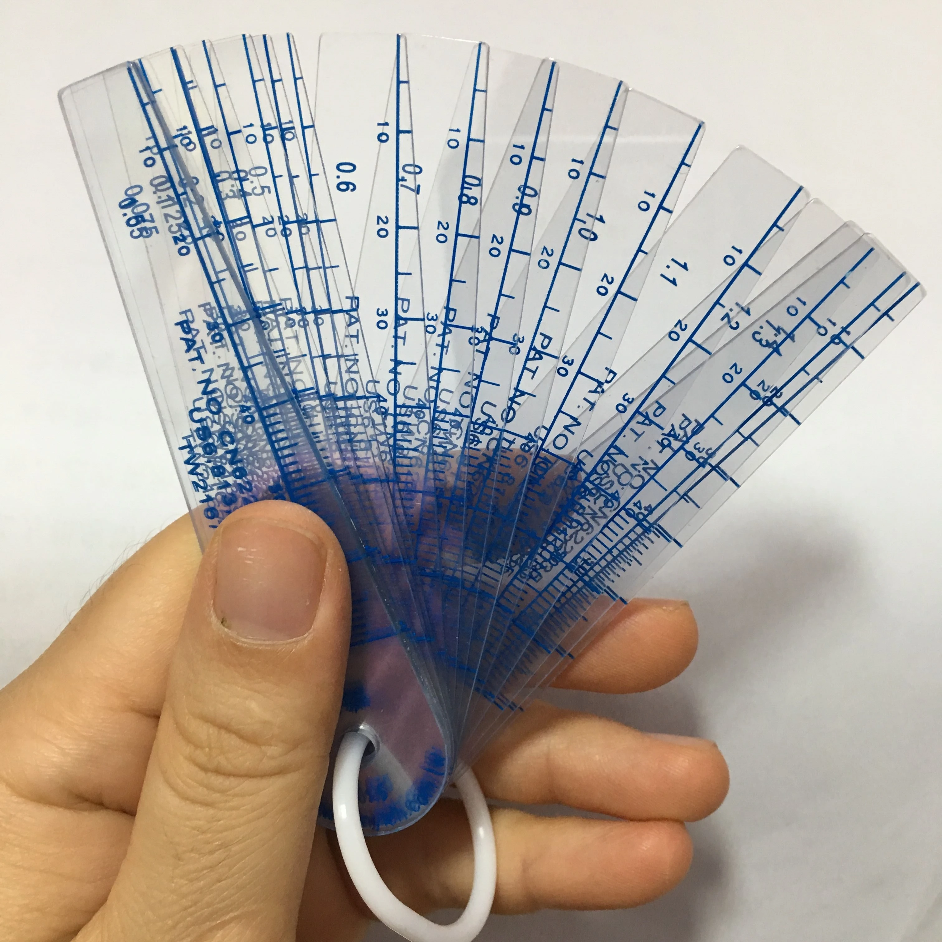 Free Shipping Plastic Gage Plastic Gauge Gap Gauge Feeler Gauge Tools 0