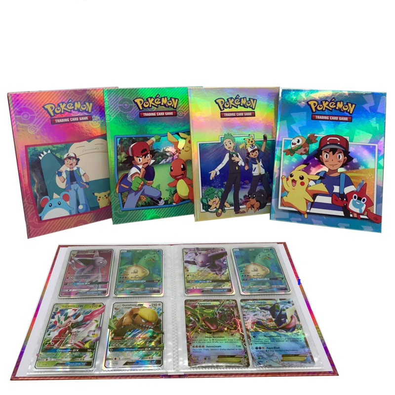 

(Wholesale) PVC Pokemon Card Album, Hard Paper trading card album, card collecting album for Pokemon TCG game cards