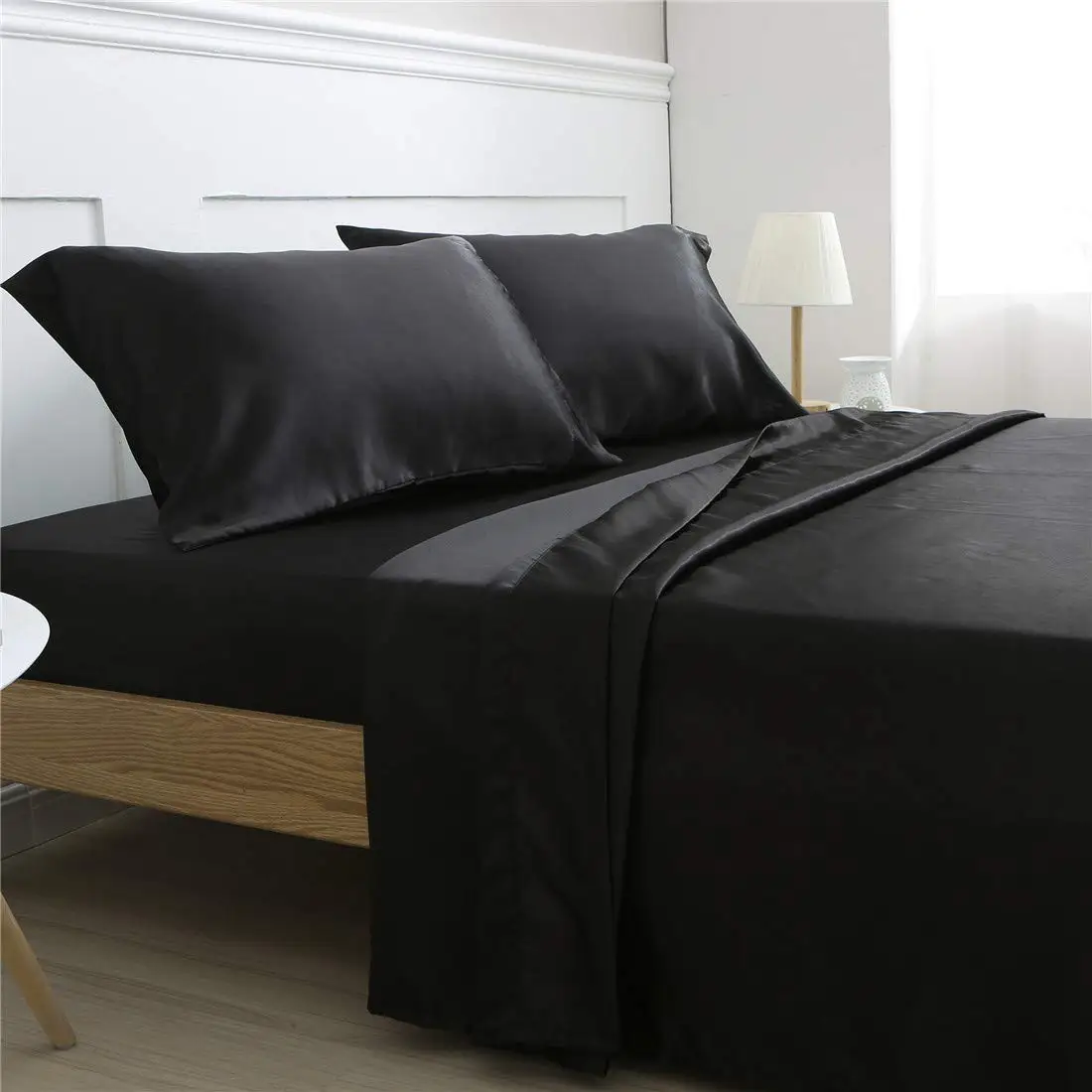 Cheap Black Satin Bedding Set Find Black Satin Bedding Set Deals On Line At Alibaba Com
