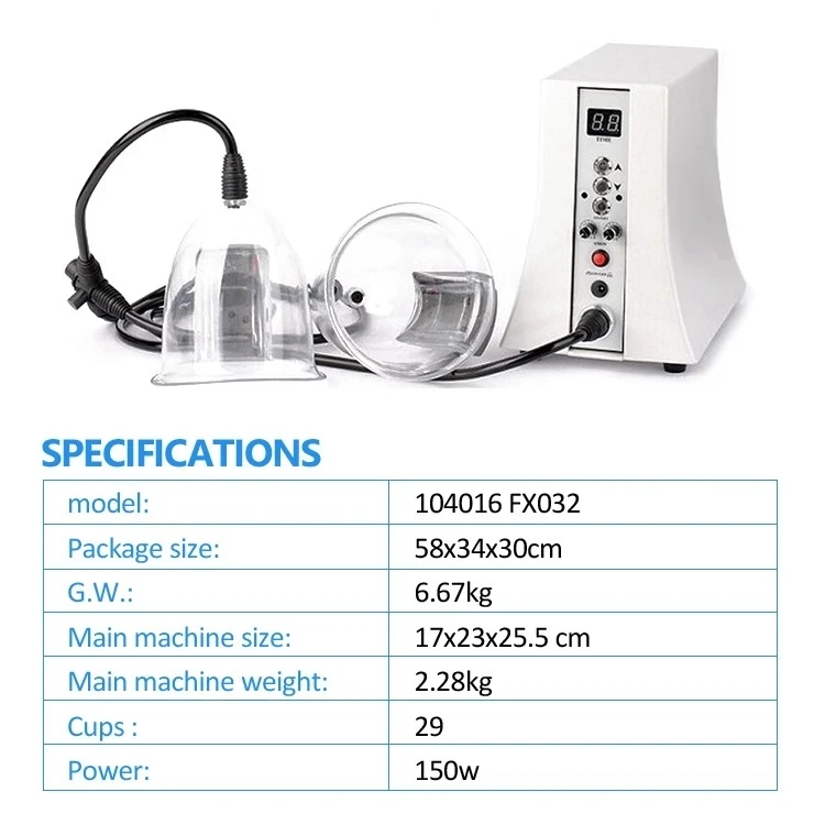 Effective Nipple Suction Breast Vacuum Massage Therapy Machine women breast nipple sucking machine for enlargement and lifting