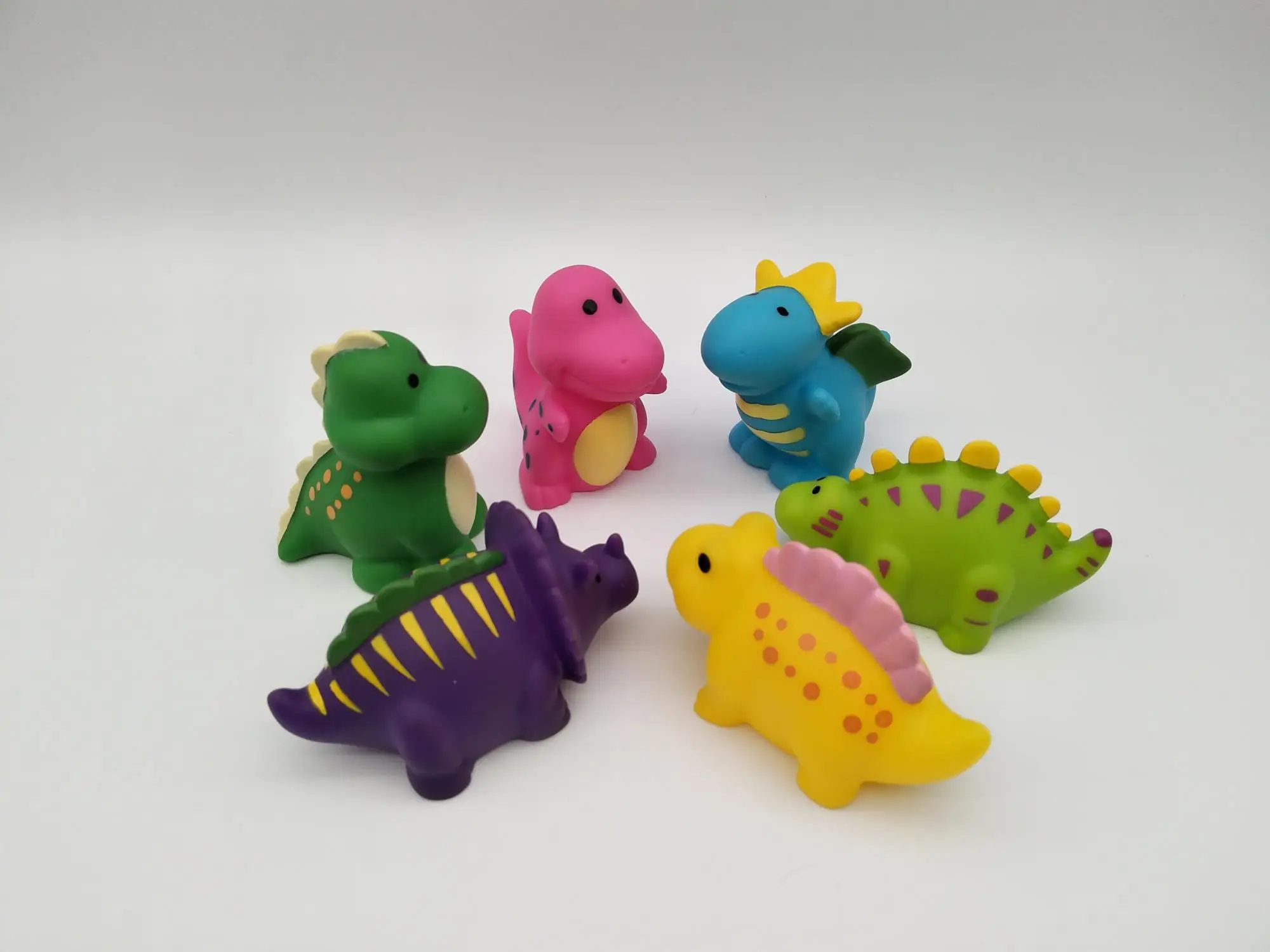 Baby Bulk Rubber Spray Multicolor Mini Rubber Animals Custom Design