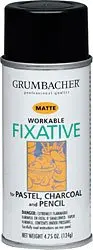 Grumbacher 646 4-3/4-Ounce Workable Fixative Spray Can
