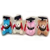12-17cm/4.7-6.7in Plush Dr. Bear Figurine Graduation Bear Cartoon Bouquet Doll Bear Accessories Toy Dolls