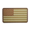 USA flag design army rubber patch adhesive custom pvc repair patches