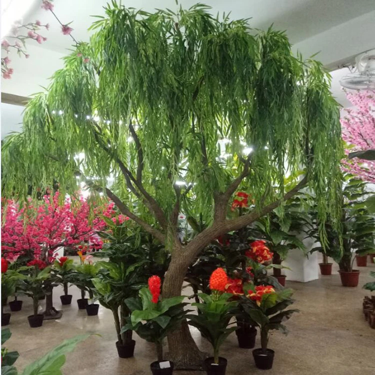 2020 Factory Made Outdoor Cheap Artificial Decor Weeping Willow Tree