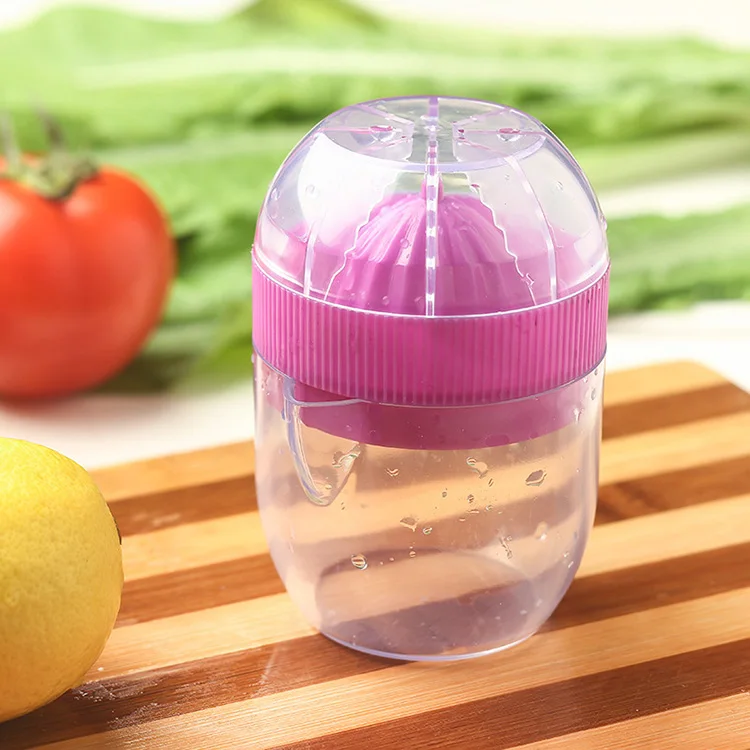 Household Hand Press Juicer Manual Juicer Tool Juice Bottle Mini Travel
