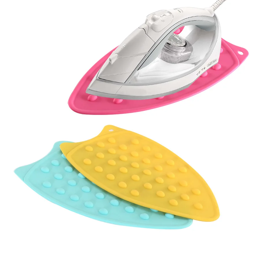 

Heat-resistant Silicone Mat Rest Pad For Ironing Board Steam Compact Iron, N/a