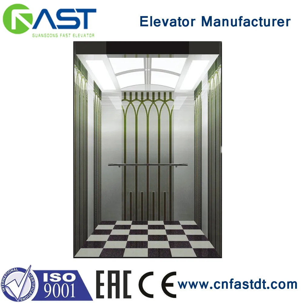 
Electric traction Building Passenger Lift 